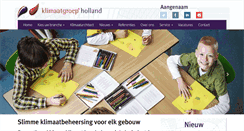 Desktop Screenshot of klimaatgroepholland.nl