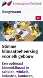 Mobile Screenshot of klimaatgroepholland.nl
